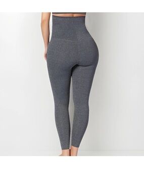 Curveez Size 2XL Stunning Shape High Waisted Leggings Gray NWT
